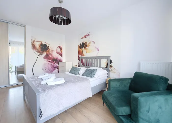 Apartament Bałtycka z ogródkiem