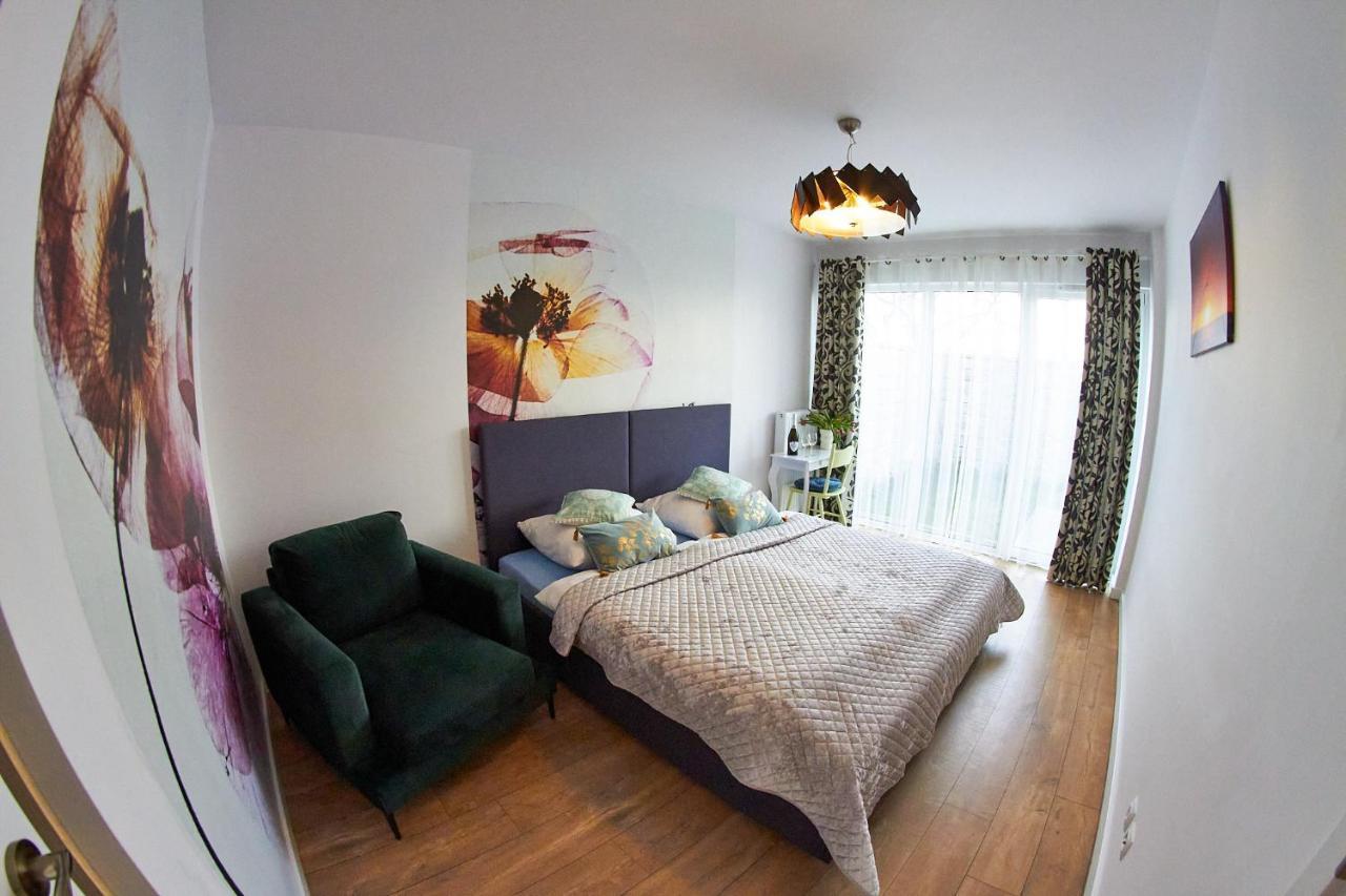 Apartamentyprzymorzu Baltycki Z Miejscem Postojowym I Ogrodkiem *