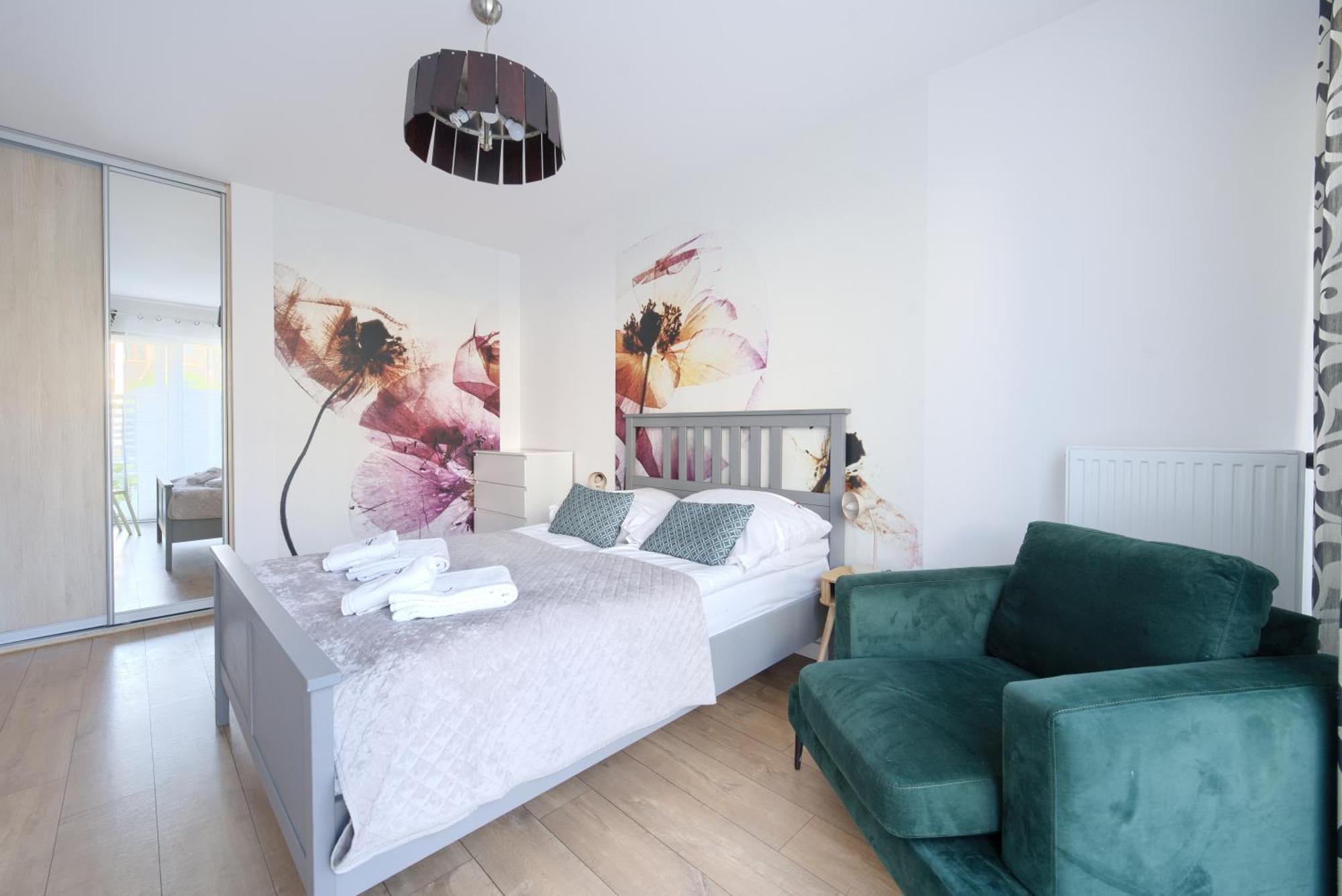 Apartamentyprzymorzu Baltycki Z Miejscem Postojowym I Ogrodkiem * Kolobřeh