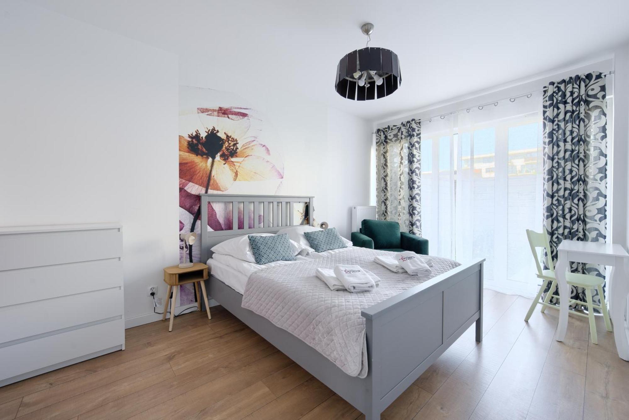 Apartamentyprzymorzu Baltycki Z Miejscem Postojowym I Ogrodkiem